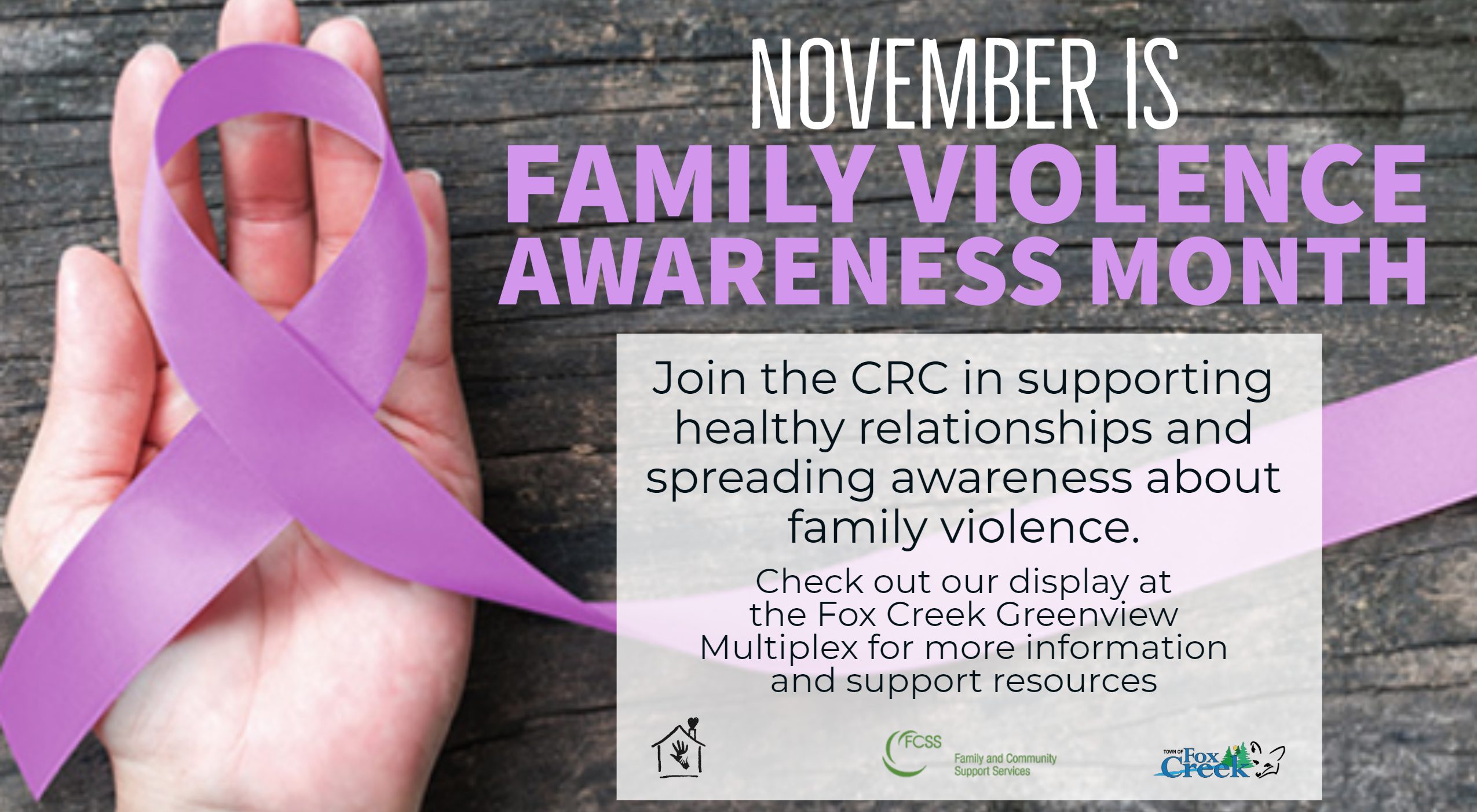 media-release-family-violence-prevention-month-town-of-fox-creek