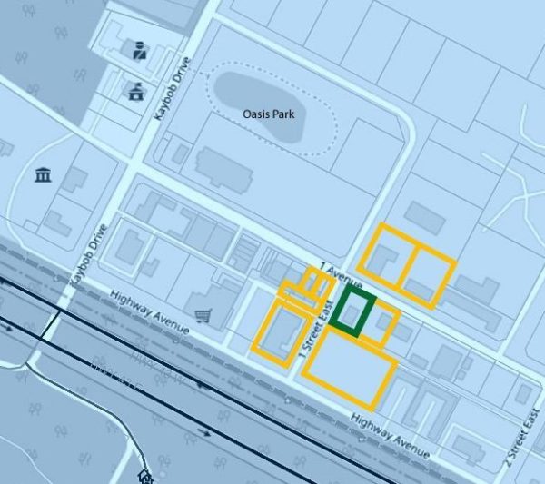 Location of Proposed Land Use Zoning Amendment